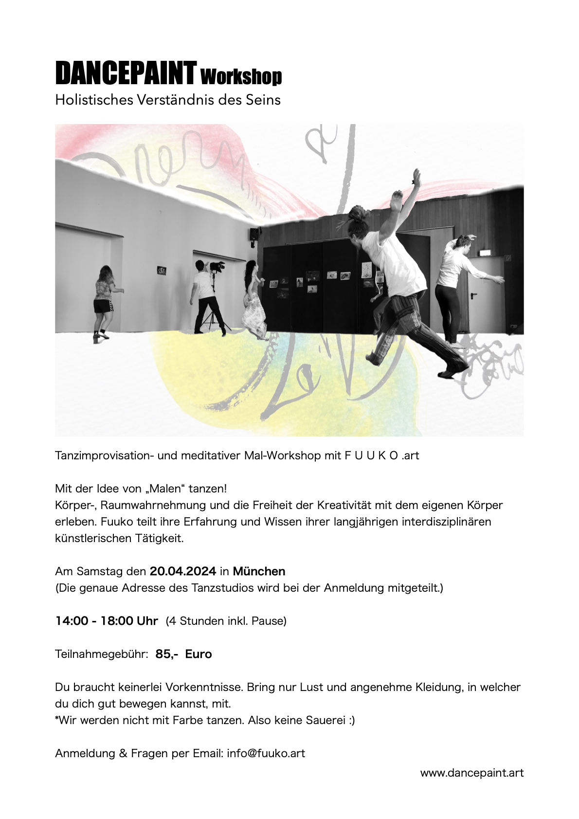 DANCEPAINT Workshop