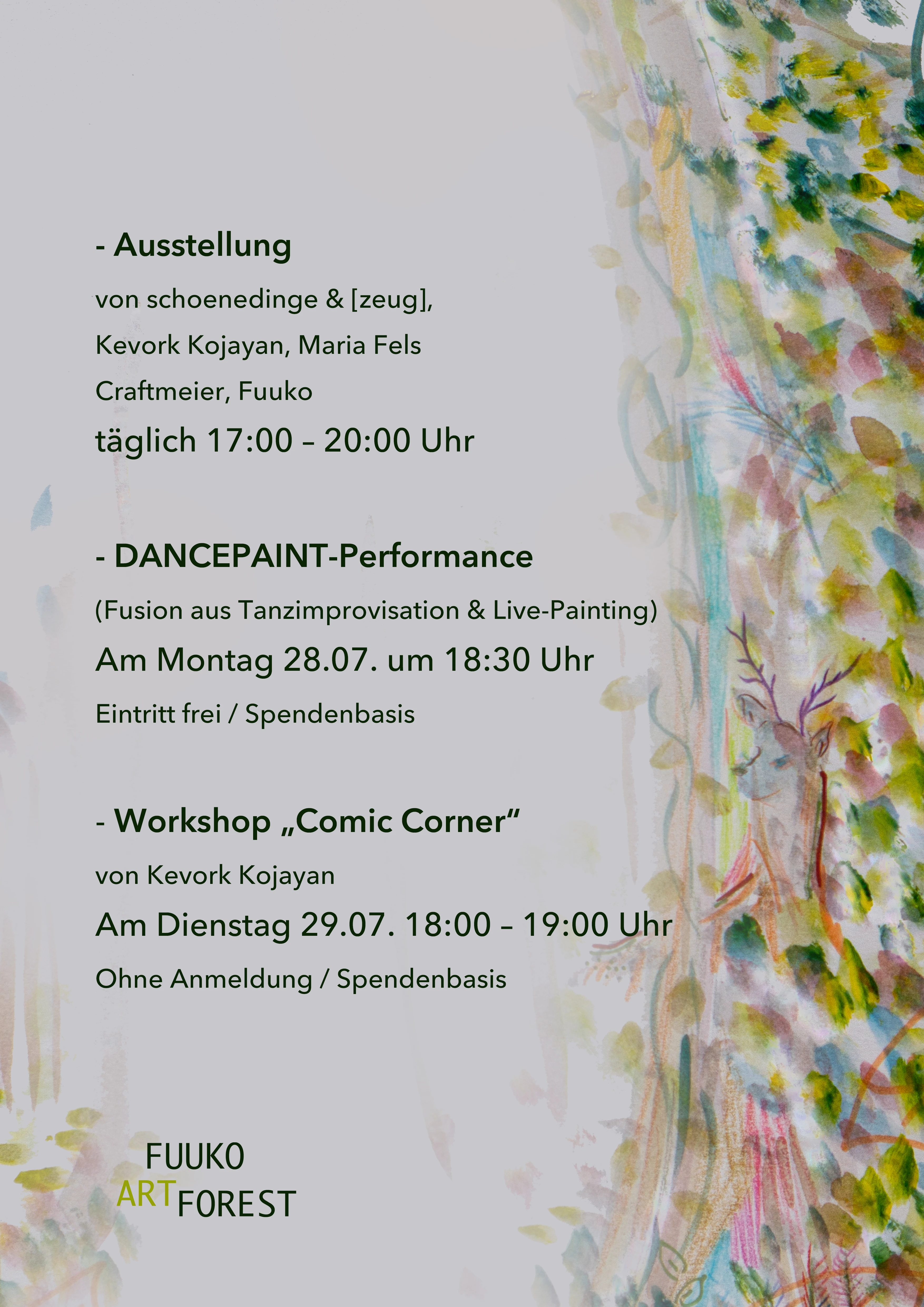 Fuuko Art Forest Programm